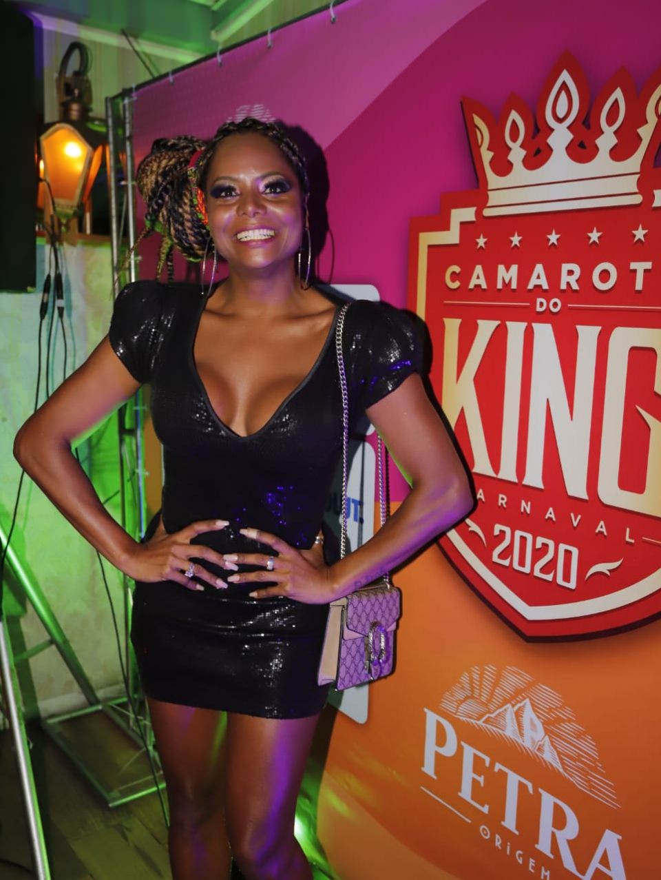 Adriana Bombom será a musa do Camarote do King neste Carnaval