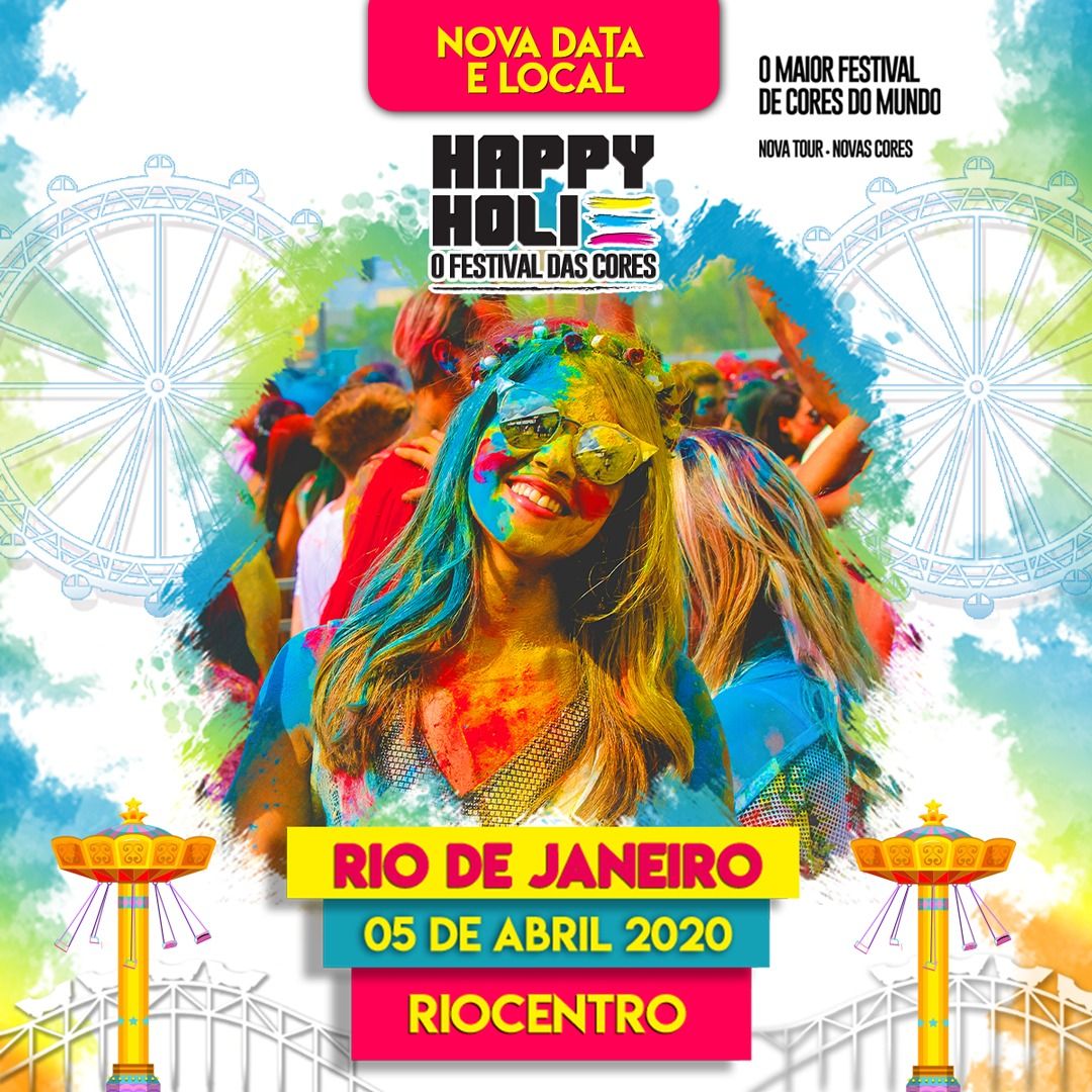 Hapy Holi divulga novo local e data