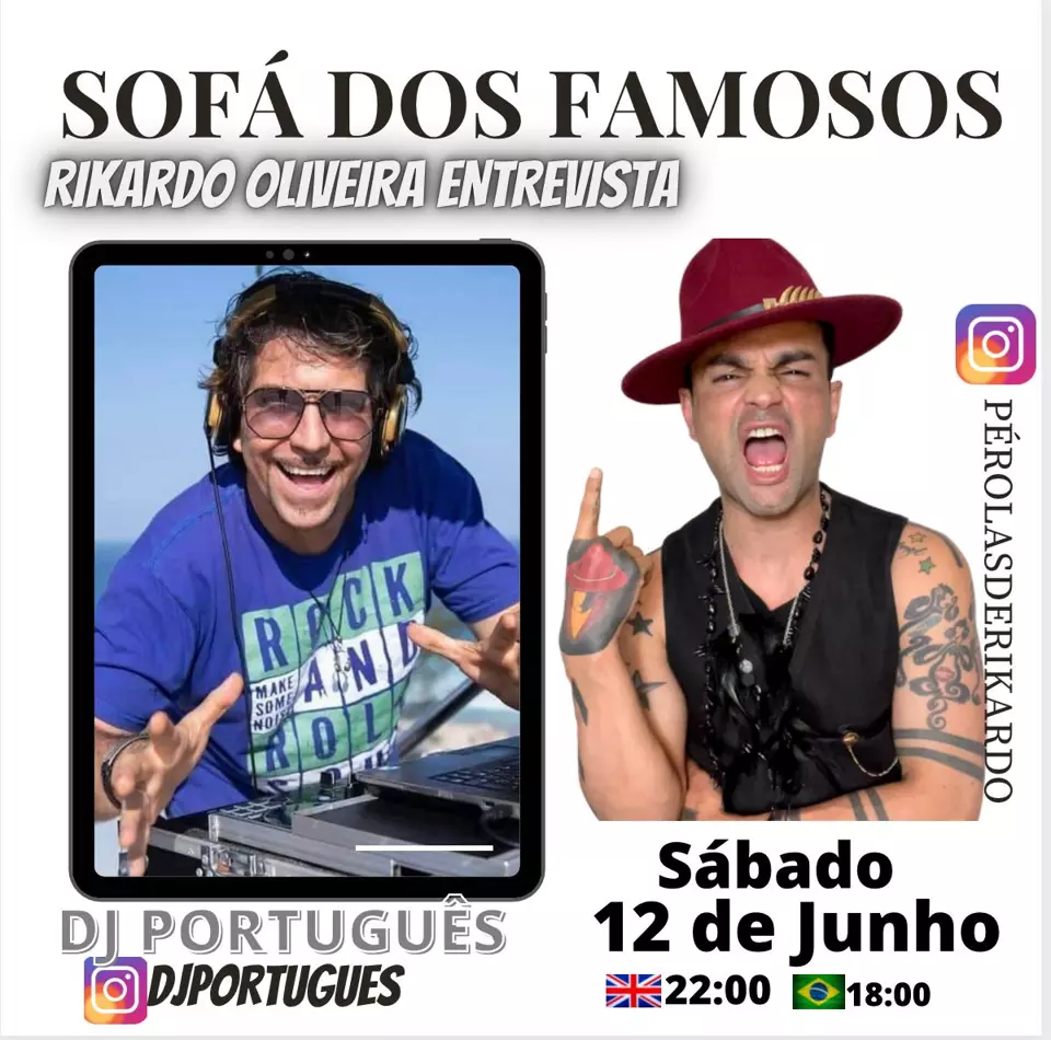 Entrevista com Dj Português para o Sofá dos Famosos 