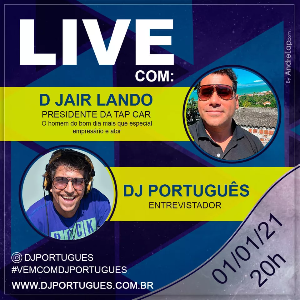 Live com Djair Lando