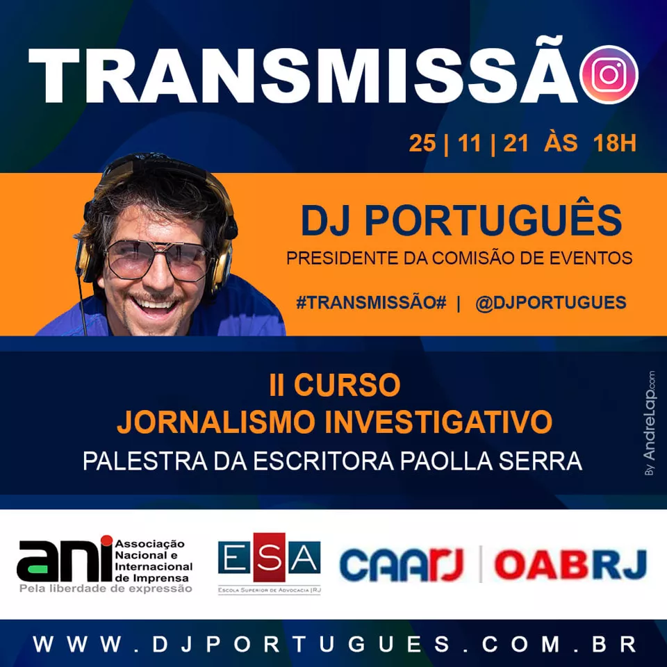 Transmissão II Curso - Jornalismo Investigativo