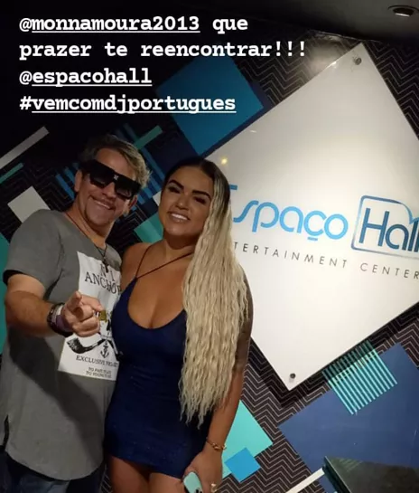 Reencontro com Monalisa Moura