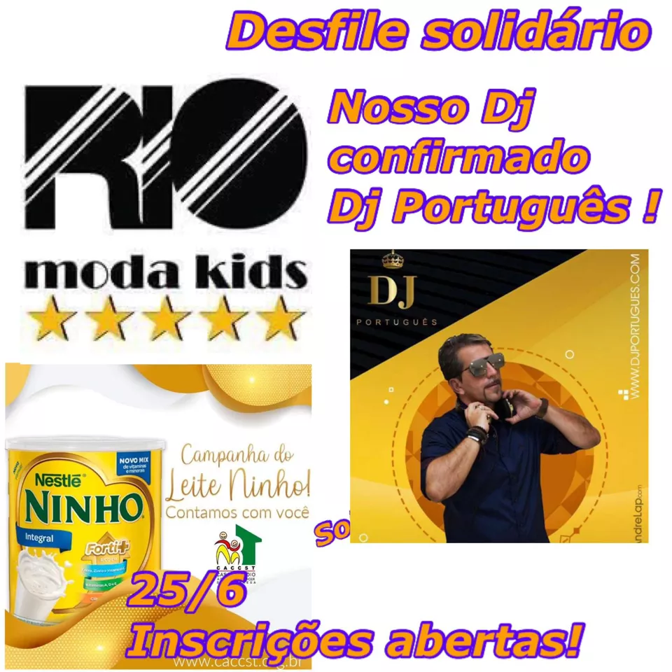 DESFILE SOLIDÁRIO RIO MODA KIDS