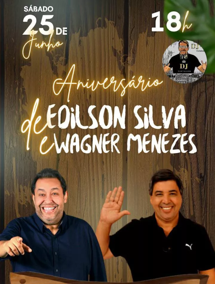 Aniversário de Edilson Silva (BandTV Rio) e Wagner Menezes (Super Tupi Rio)