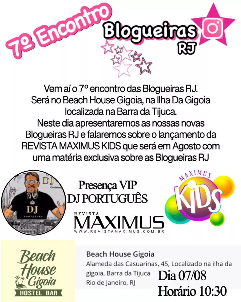 7.º Encontro das Blogueiras RJ