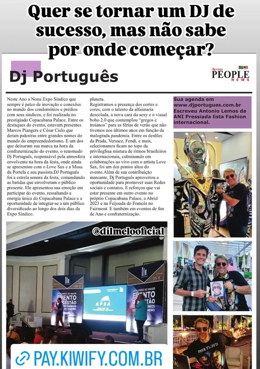 EBOOK - COMO SE TORNAR UM DJ DE SUCESSO